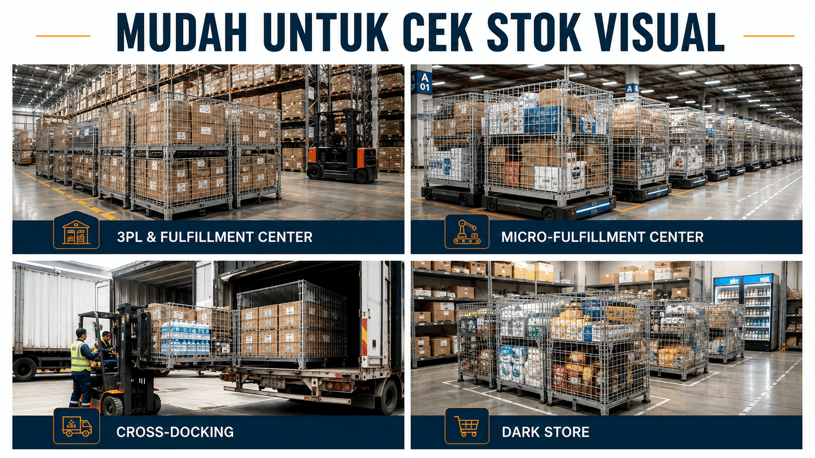 Pallet Mesh untuk Fulfillment Center & Gudang Retail