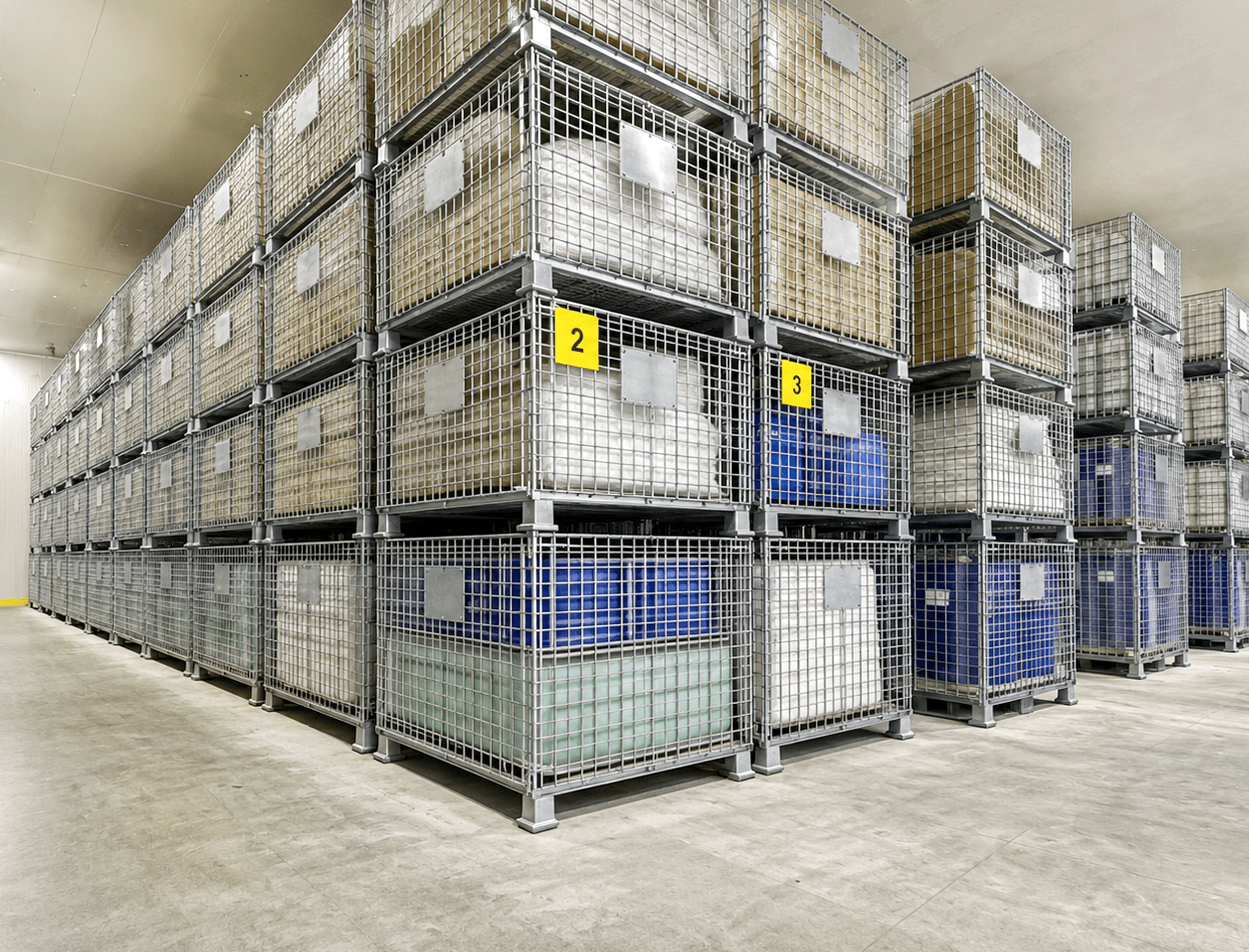 Pallet Mesh OYAMA Indonesia - Solusi Penyimpanan Gudang & Material Handling